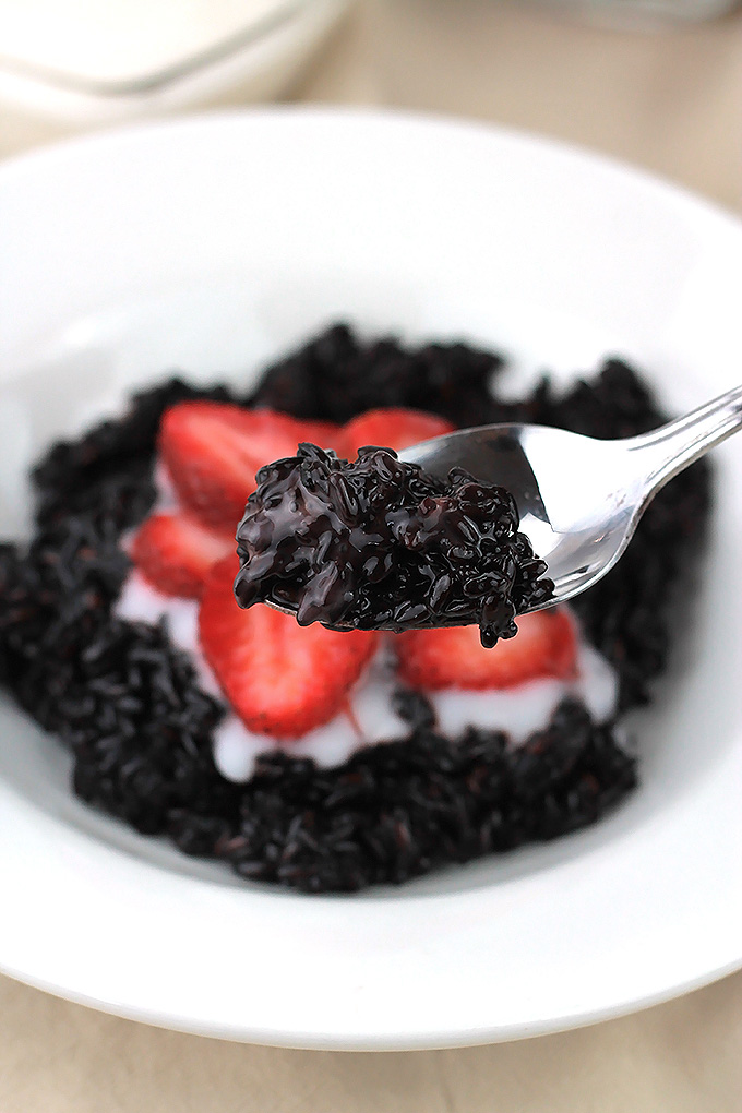 Spoon-of-Black-Rice-Pudding