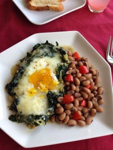 Eggs and Greens Bake