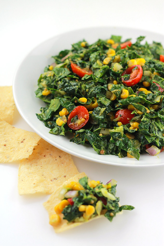 Kale Corn Relish Salad