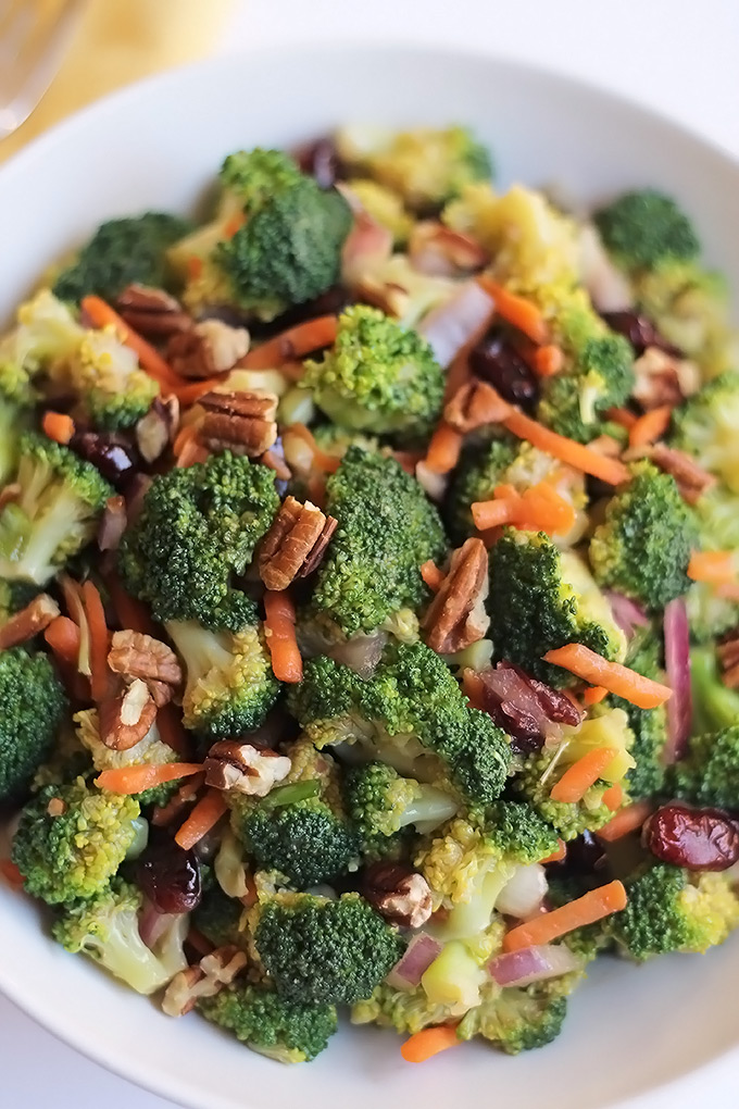 Above-Broccoil-Salad-with-Miso-Dressing