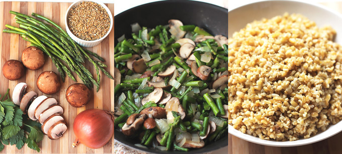 Freekeh-wMushrooms-and-Asparagus-Diptych