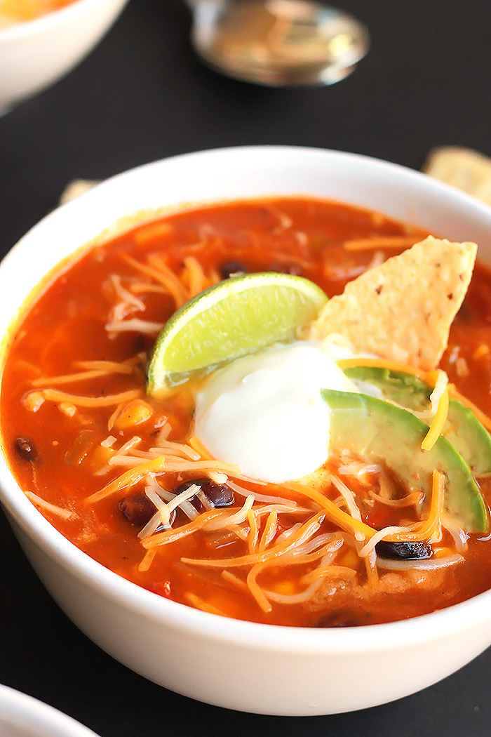 Vegetarian Taco Soup