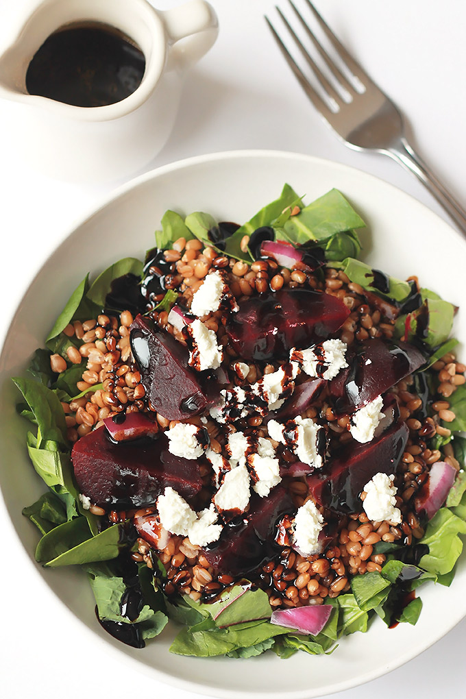 Wheat-Berry-Beet-Salad