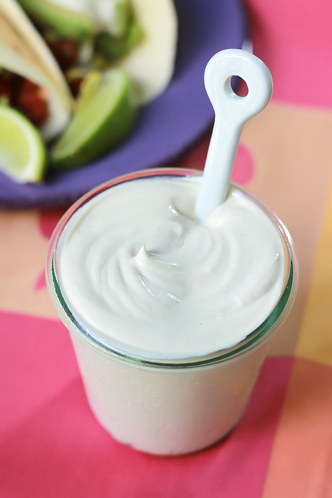 The Best Vegan Sour Cream » The Whole Serving