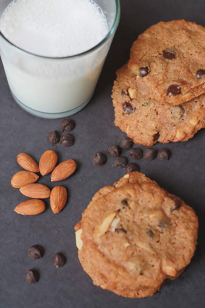 Milk-and-Almond-Butter-Chocolate-Chip-Cookies