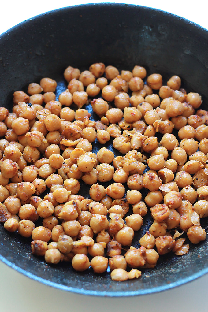 Chickpeas-in-a-Pan