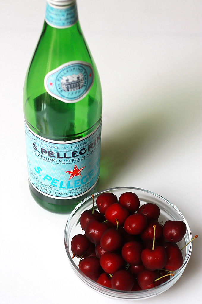 Water-and-Cherry-Snack