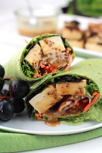 Grilled Tofu Wraps