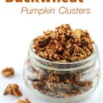 Sweet crispy Buckwheat Pumpkin Clusters a perfect anytime snack.