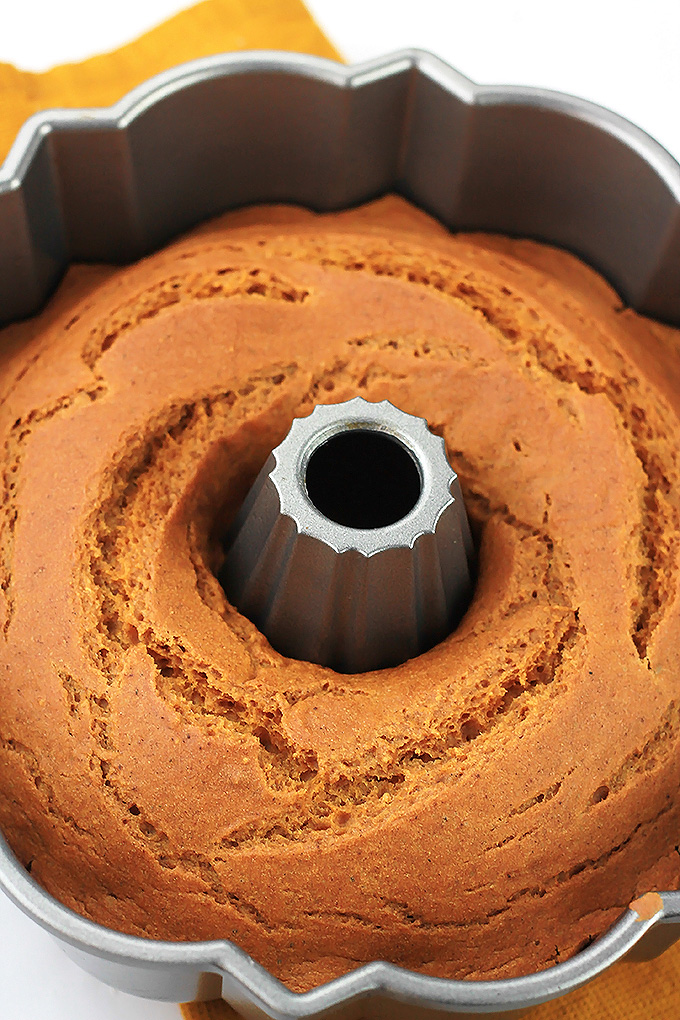 Serve them cake, Pumpkin Cake with Pumpkin Spice Glaze. It's sweet, moist, decadent and oh so easy to make.