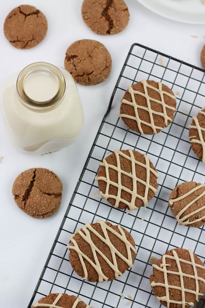 Soft and tender on the inside and slightly crisp on the outside these Ginger Spice Cookies pair perfectly with a glass of milk. Make some for Santa!!!