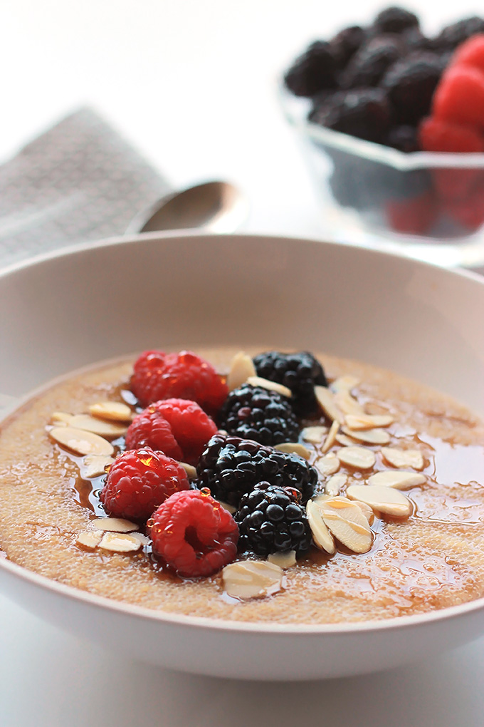 Cinnamon Amaranth with Berries