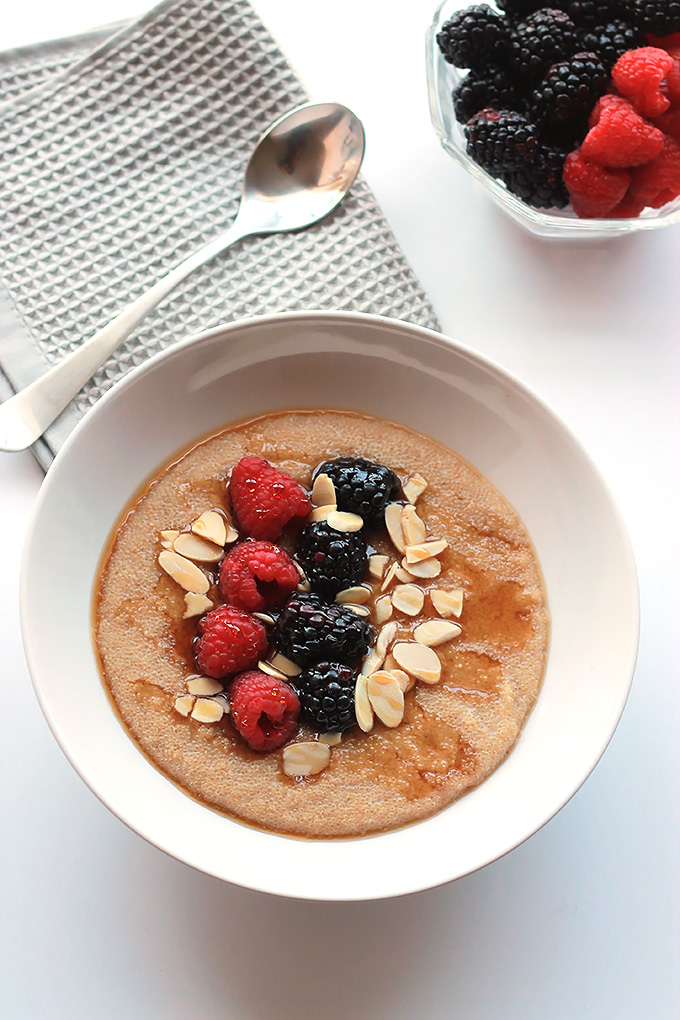 Cinnamon Amaranth with Berries