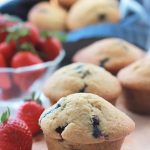 Sweet, tender, filled with fresh fruit, Classic Breakfast Muffins, one of the many recipes you will find in "Dining At The Ravens" cookbook, no one will guess they're egg free!