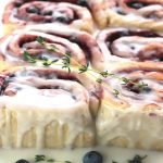 Easy and delicious, Lemon Thyme Blueberry Buns , perfect for a brunch gathering or an afternoon snack with a spot of tea.