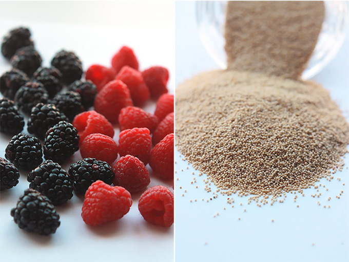 Cinnamon Amaranth with Berries