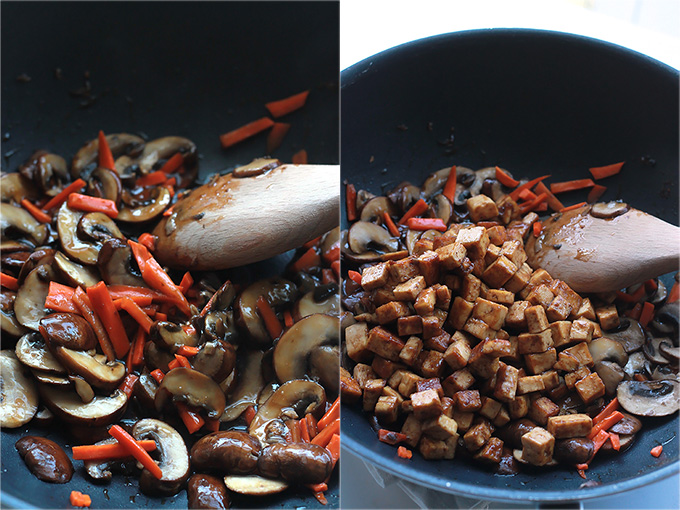 Vegan Teriyaki Tofu Stir Fry, better than any delivery or take-out. The spicy, sweet and bold with flavor teriyaki sauce will have you tossing out all your store bought sauce.