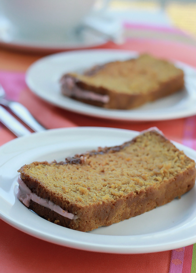 Moist and delicious Blood Orange Turmeric Loaf, made with anti-inflammatory turmeric powder and fresh squeezed blood orange juice. Delicious new brunch favorite.