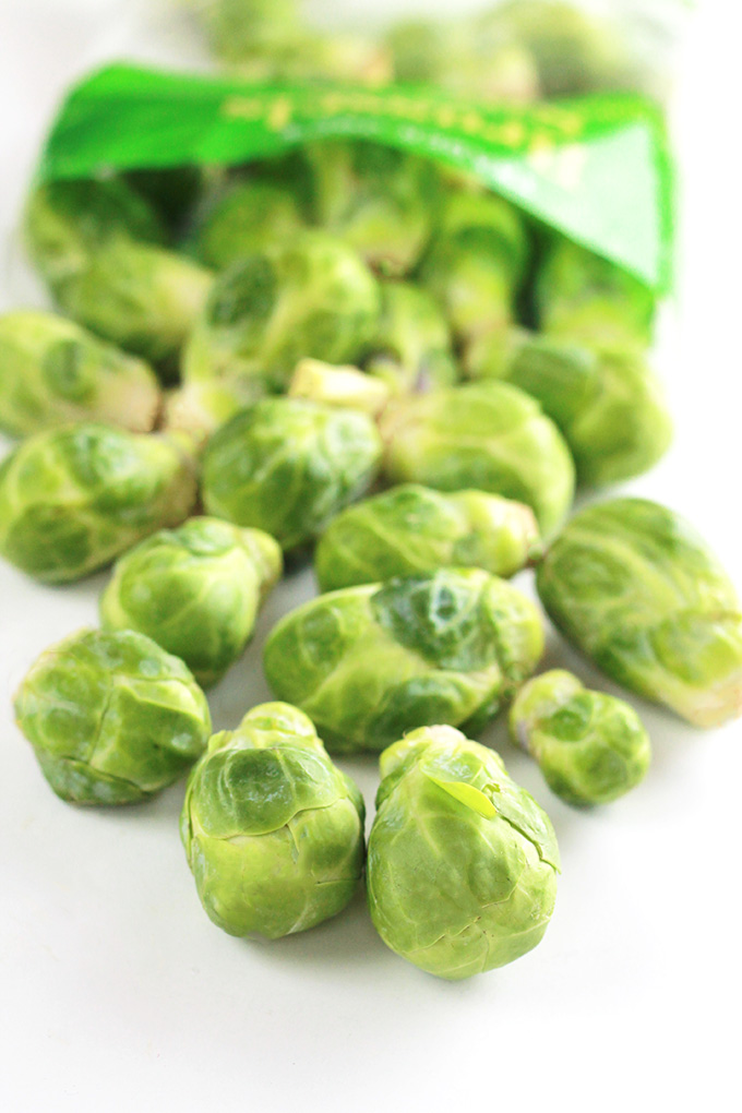 Shaved brussels sprouts thinly sliced pear with a mix of parsley. This simple Pear-Brussels Sprout Salad is fresh, crisp and full of flavor, perfect for warm Spring days.