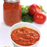 Thick, rich and full of flavor, this Fire Roasted 20-Minute Pasta Sauce will have you giving up your store purchased sauce. Serve it with your favorite pasta, or use it as a pizza sauce.