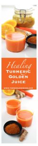 Healing Turmeric Golden Juice - A healthy anti-inflammatory drink you and your body deserves.