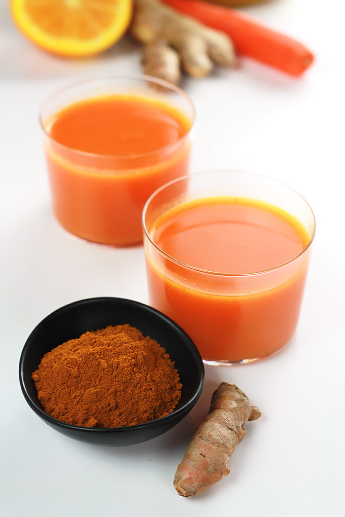 Healing Turmeric Golden Juice - A healthy anti-inflammatory drink your body deserves.