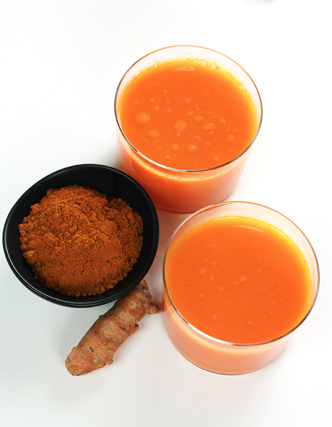 Healing Turmeric Golden Juice - A healthy anti-inflammatory drink you and your body deserves.