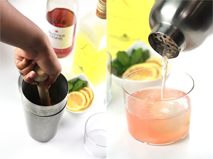 Clean, crisp and refreshing, this Pink Moscato Limoncello Spritzer is perfect for hot summer evenings relaxing with friends.