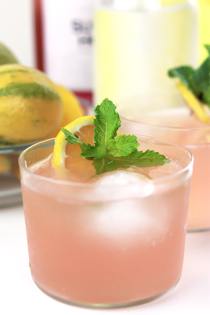 Clean, crisp and refreshing, this Pink Moscato Limoncello Spritzer is perfect for hot summer evenings relaxing with friends.