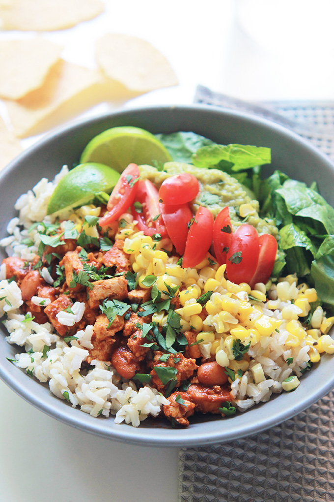 Chipotle peppers, roasted poblanos, aromatic spices, this delicious Sofritas Bowl will please vegans, vegetarians and even the carnivores. It's that good. 