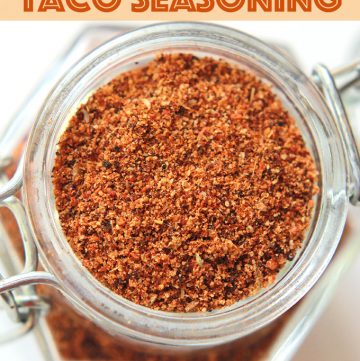 Tacos, nachos, soups, and dips, whatever you want. Skip the store-bought package and make your own DIY Taco Seasoning.
