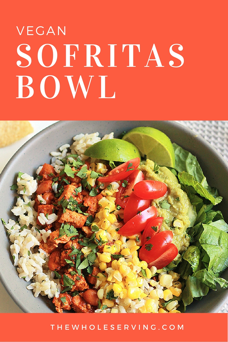 Chipotle peppers, roasted poblanos, aromatic spices, this delicious Sofritas Bowl will please vegans, vegetarians and even the carnivores. It's that good.
