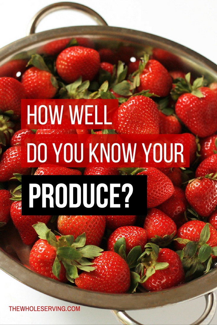 Organic or Non-Organic - What's in your produce? Get the EWG App to help you decide, and live a healthier life.