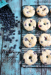 Pretty Pintastic Party #149 & Blueberry Muffin Donut Recipe
