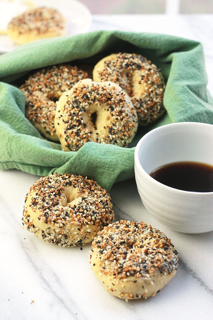 How to Make Homemade Everything Bagels - Making bagels is a boil and bake process that's simple and easy. These bagels are crisp on the outside, tender on the inside, and so delicious.