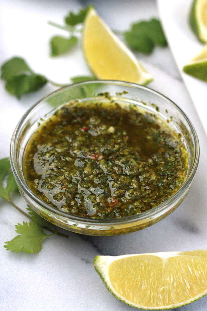 These Cauliflower-Chickpea Tacos with Spicy Cilantro Sauce is loaded with bold flavor and they're perfect when you need a quick and easy meal.