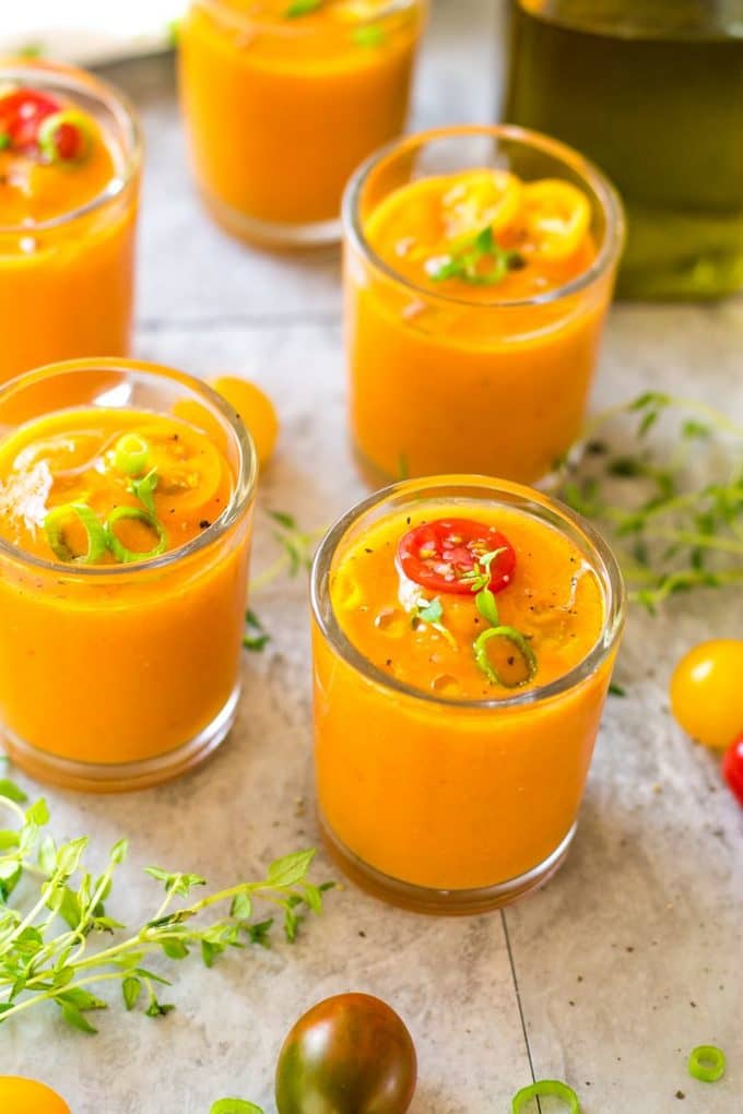 It's Friday and time for Pretty Pintastic Party #170. My favorite this week is a Tasty Roasted Tomato Gazpacho Shooter recipe you can find at Take Two Tapas.