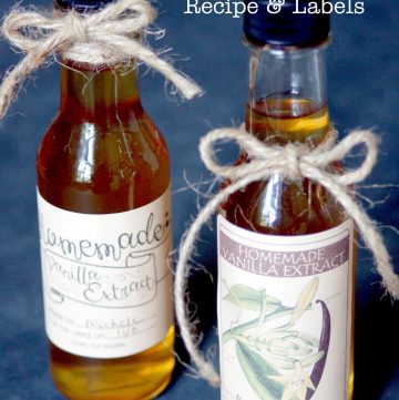 Welcome to Pretty Pintastic Party #173 & A Flavorful Gift Idea. My favorite pick from last week is this Homemade Vanilla Extract Recipe & Labels