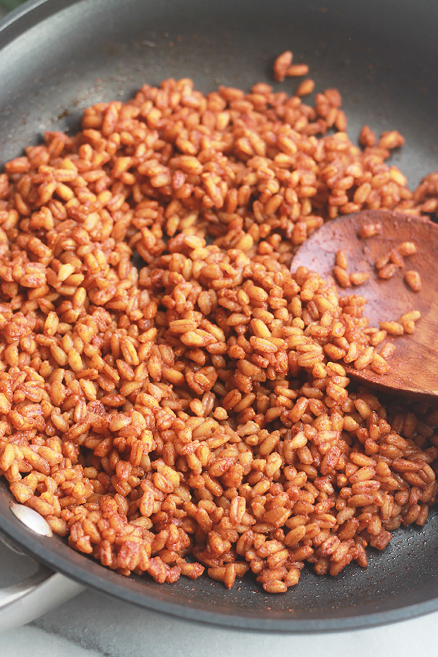 sauteed farro