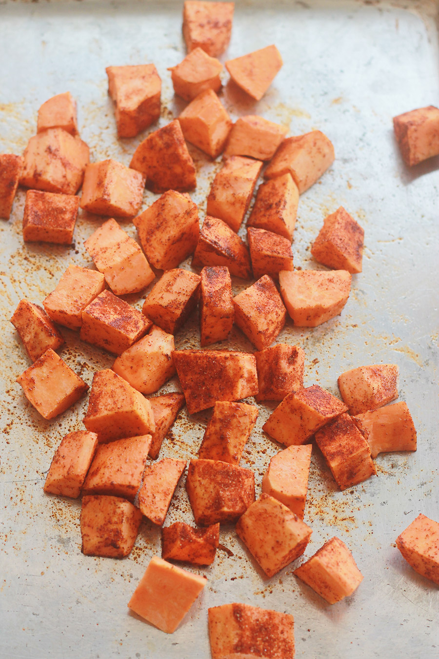 roasted sweet potatoes 