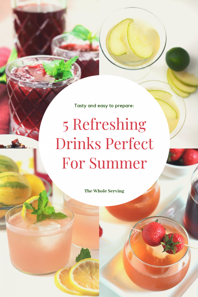 5 Refreshing Drinks Perfect For Summer » The Whole Serving