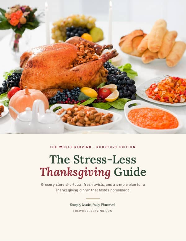 Cover of The Stress-Less Thanksgiving Guide