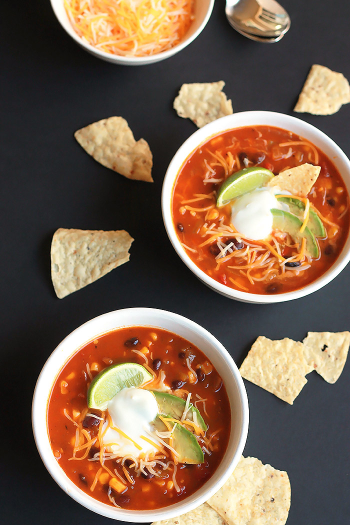 Taco Soup from The Whole Serving